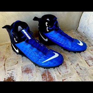 Nike force Blue Football Cleats